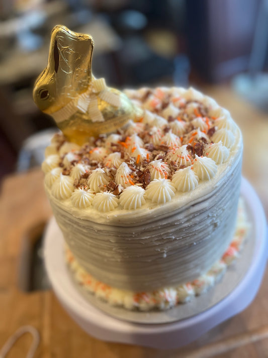 Delicious Carrot Cake with Cream Cheese Frosting – Fresh Carrots, Pineapples & Pecans (Now with Pecans)